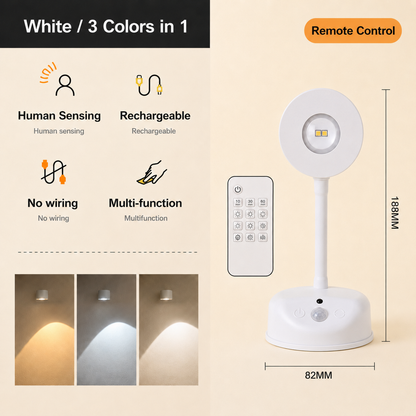 Cordless LED Picture Light with Motion Sensor — 5-Min DIY Art Upgrade