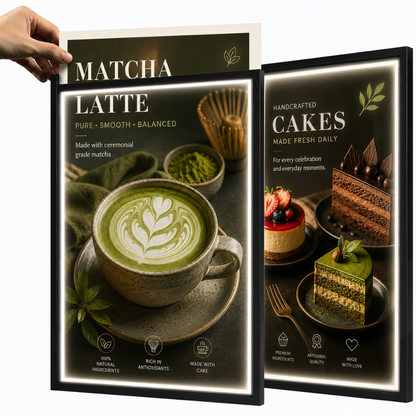 LED Poster Frame — Turn Any Poster Into a Professional Display