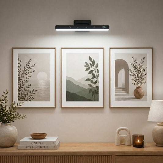 Magnetic Under Cabinet Light - Rechargeable & Wireless