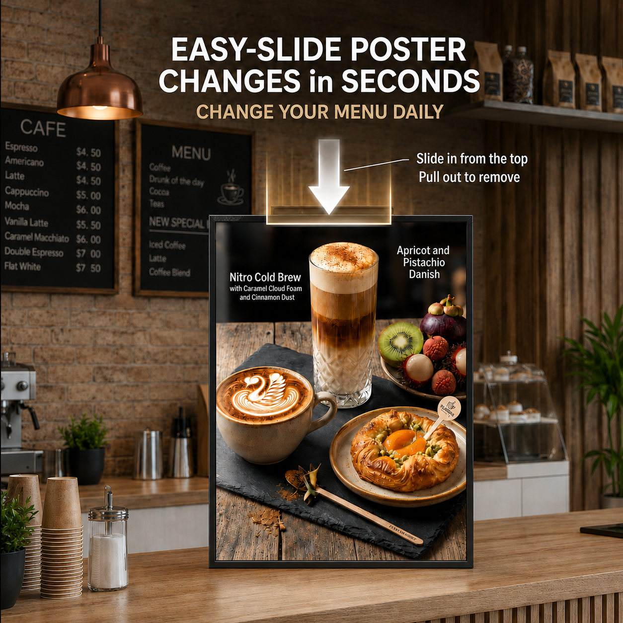 LED Poster Frame — Turn Any Poster Into a Professional Display