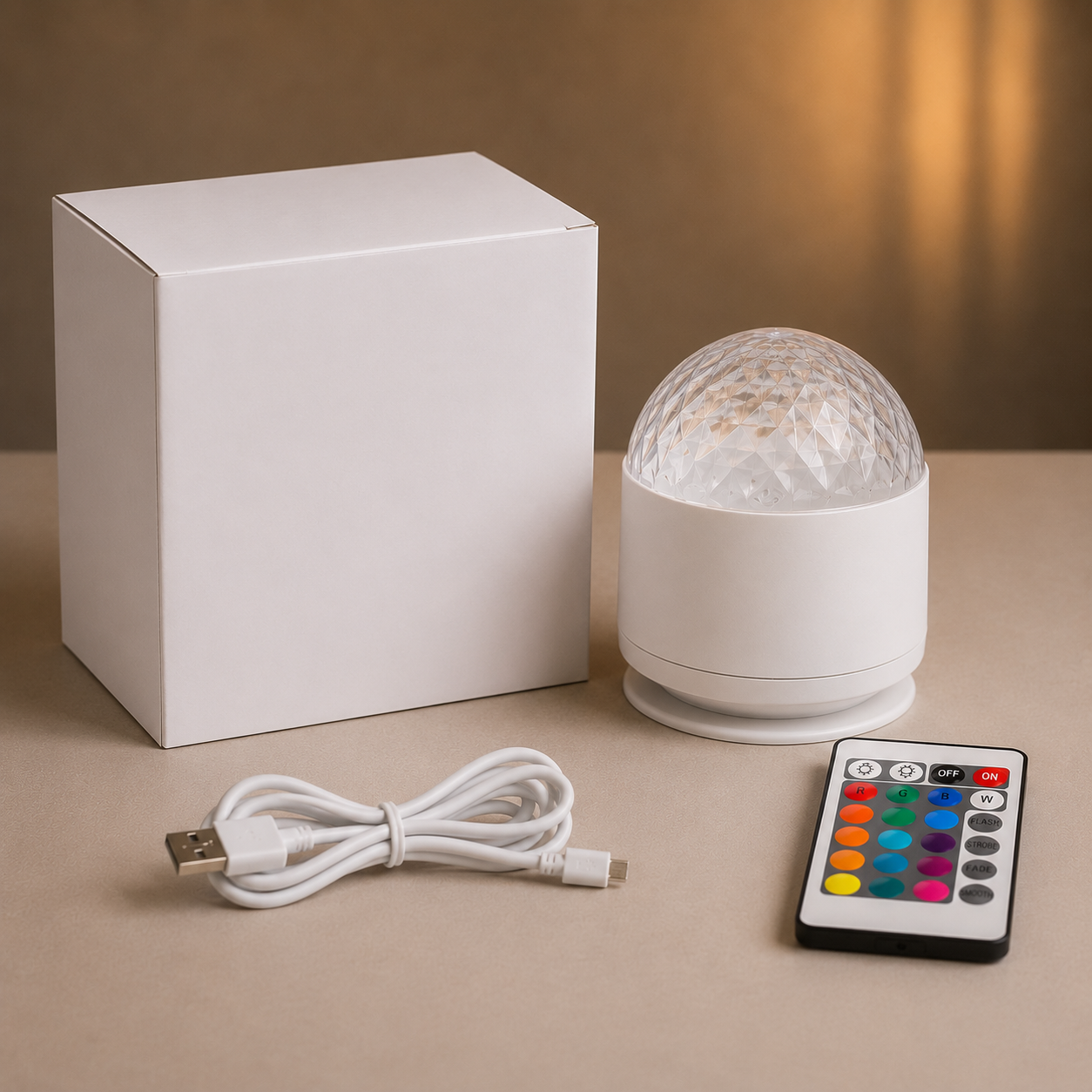 Northern Aurora & Water Ripple Night Light Projector – 16 Color 360° Rotating
