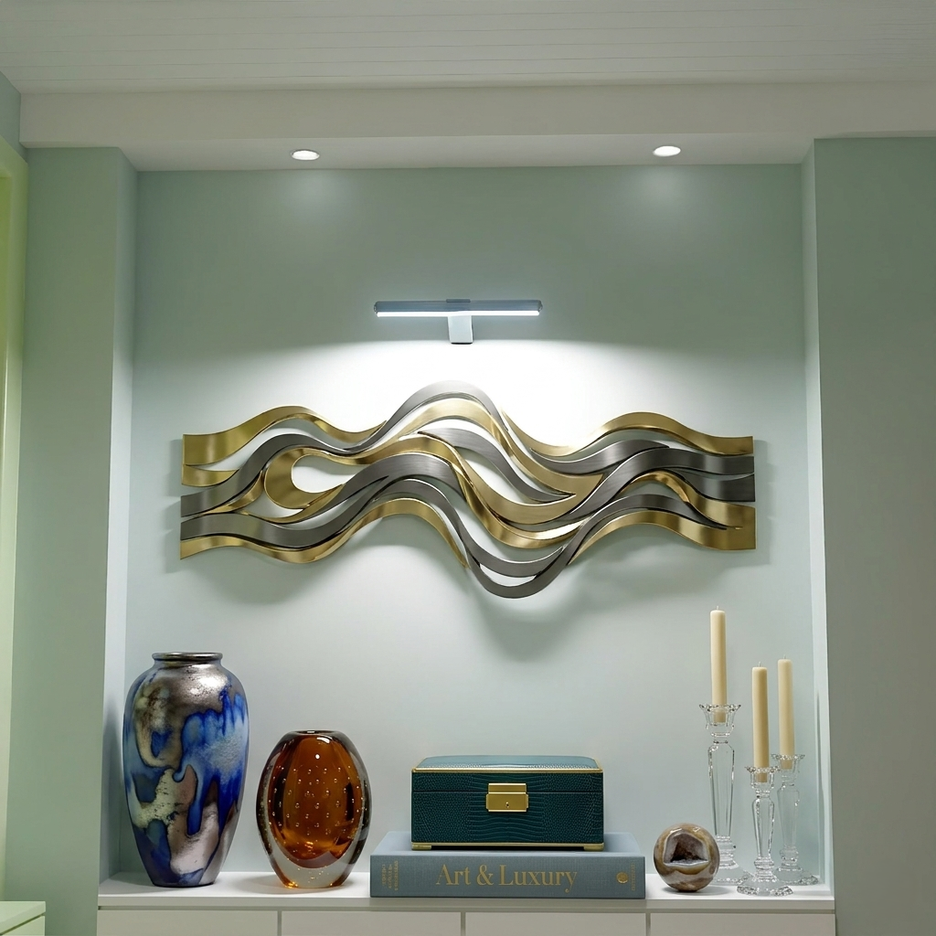 Cordless Battery Rechargeable Wall Art Light — Turns Any Wall Into a Gallery