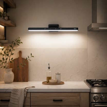 Magnetic Under Cabinet Light - Rechargeable & Wireless