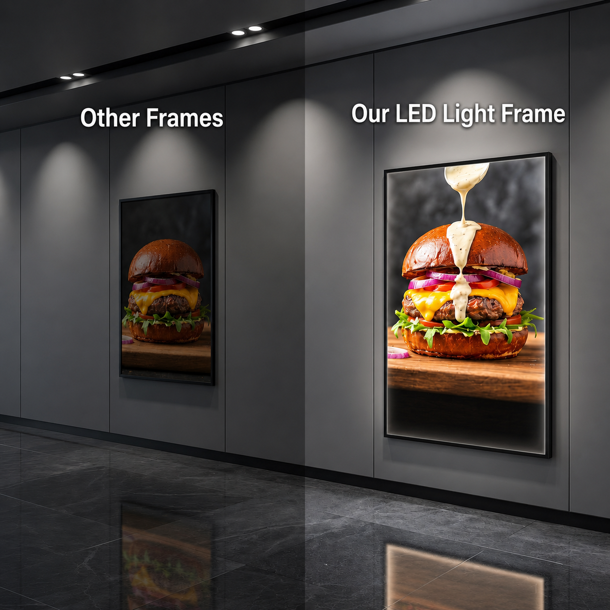 LED Poster Frame — Turn Any Poster Into a Professional Display